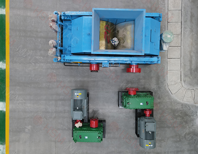 麻骨石對輥破碎機